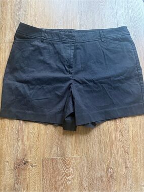 3/$20 Talbots Perfect Short Black Women Tailored Shorts Classic Summer Staple